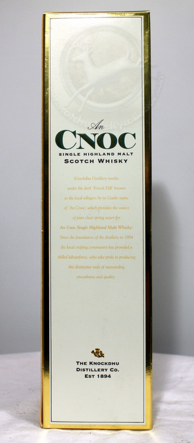 An Cnoc box rear image