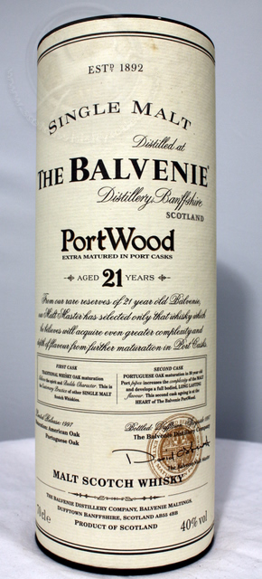 Balvenie Portwood box front image