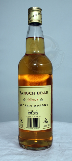 Banoch Brae image of bottle