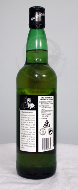 Black and White Choice image of bottle