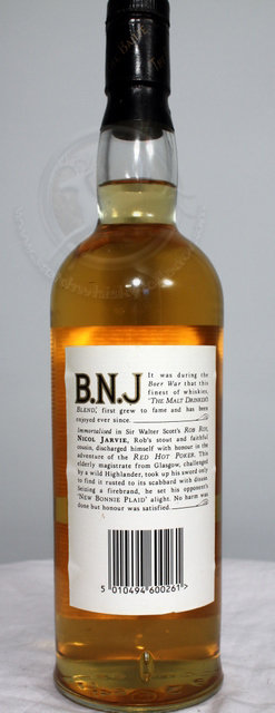 The Bailie Nicol Jarvie image of bottle