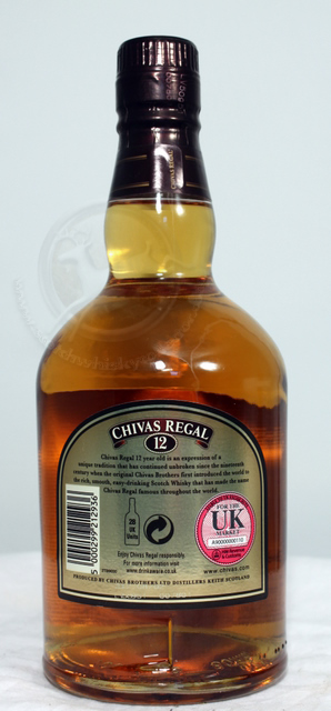 Chivas Regal image of bottle