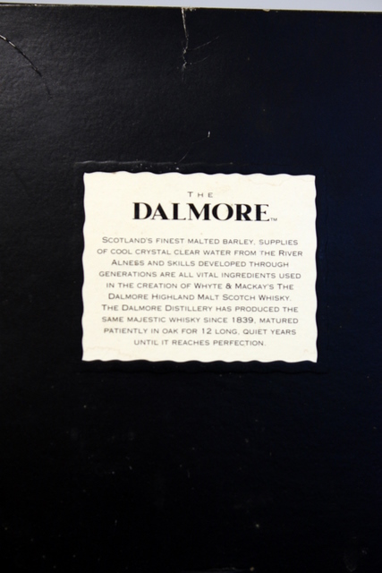 Dalmore box rear detailed image