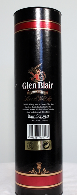 Glen Blair box rear image