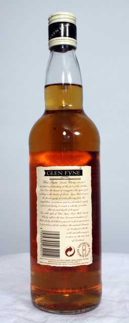 Glen Fyne Old Reserve image of bottle