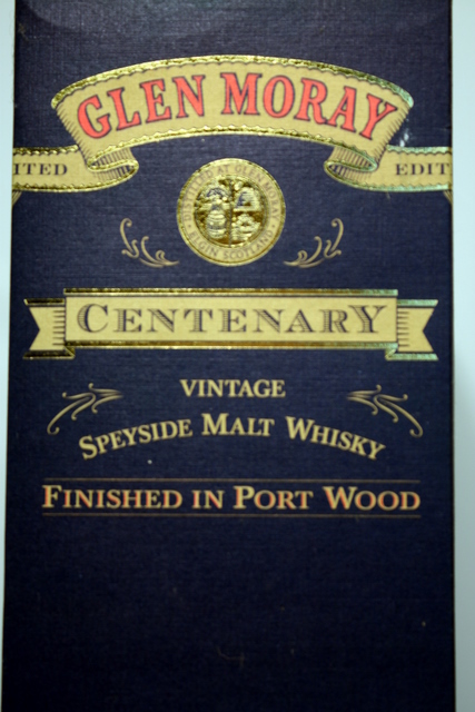 Glen Moray Centenary box front detailed image