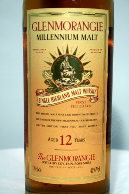 Glenmorangie Millennium front detailed image of bottle