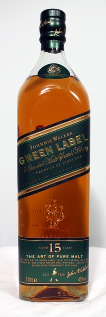 Johnnie Walker Green Label front image