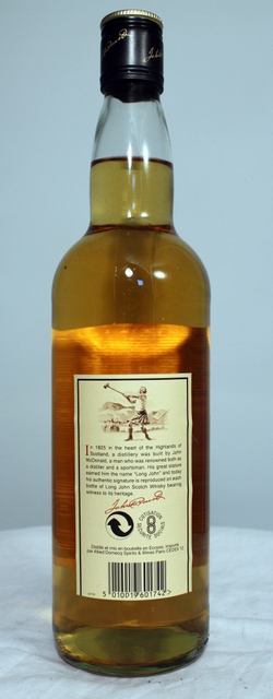 Long John Special Reserve image of bottle