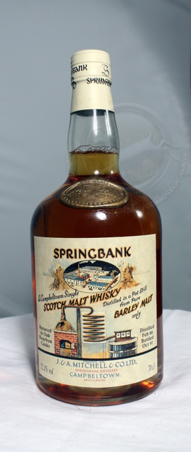 Springbank 1966 front image