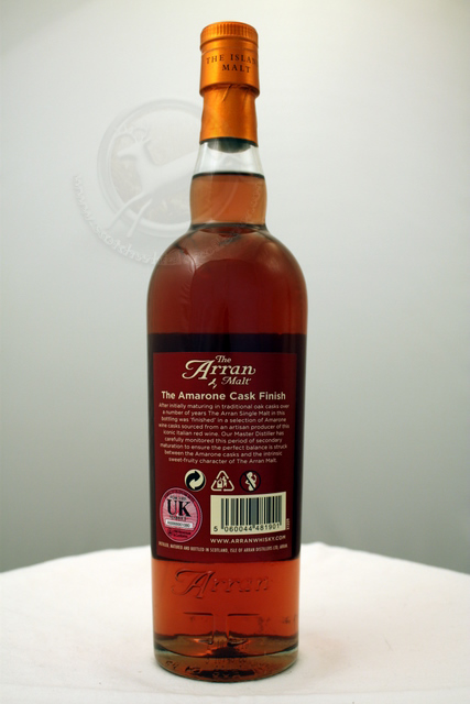 The Arran Malt Amarone Cask Finish image of bottle