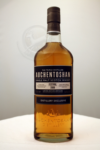 Auchentoshan 2009 Fesitval Bottling front image