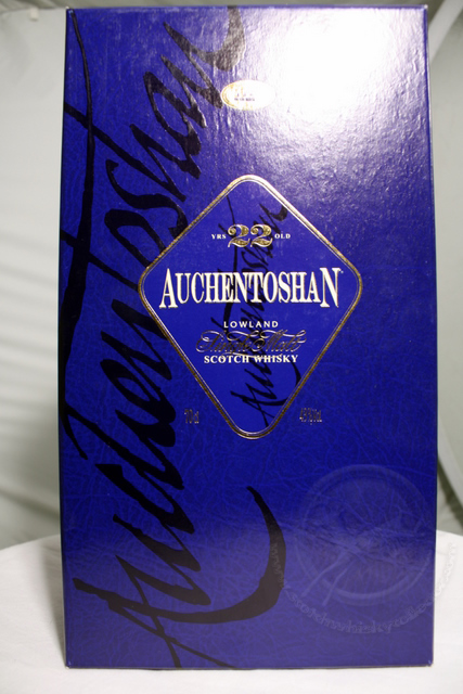 Auchentoshan Blue Decanter box front image