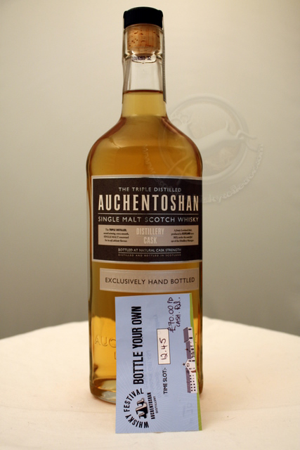 Auchentoshan 2010 hand bottled