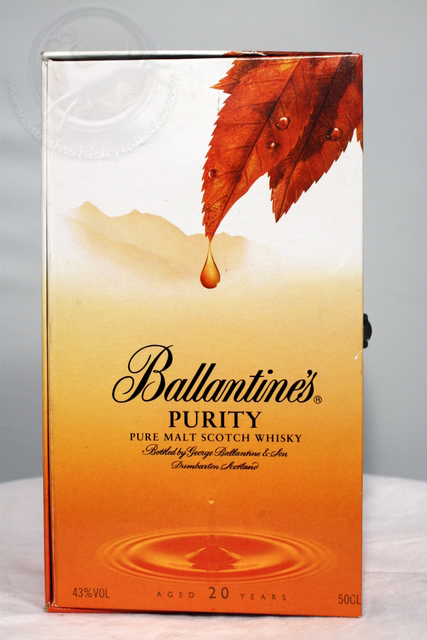 Ballantines Purity box front image