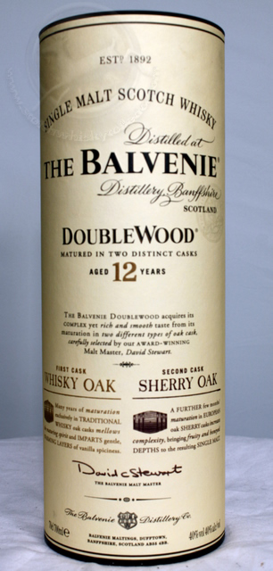 Balvenie Double Wood box front image