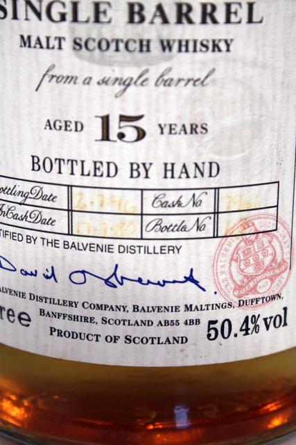 Balvenie Single Barrel