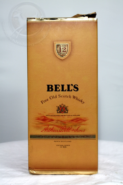 Bells 12 Year Old box front image