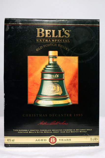 Bells Decanter : Christmas 1995 box front image