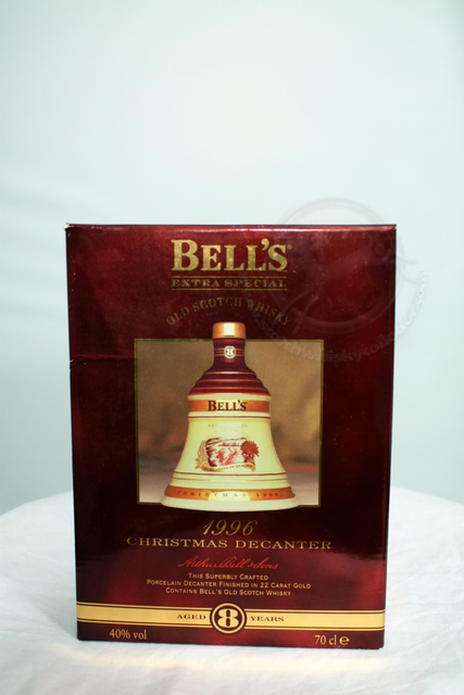 Bells Decanter : Christmas 1996 box front image