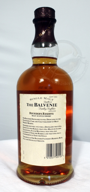 Balvenie Founders Reserve image of bottle