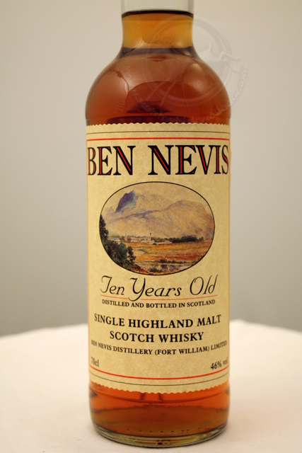 Ben Nevis 10yr front detailed image of bottle