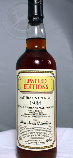 Ben Nevis 1984  front image