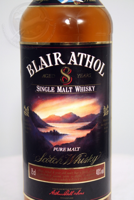 Blair Athol front detailed image of bottle