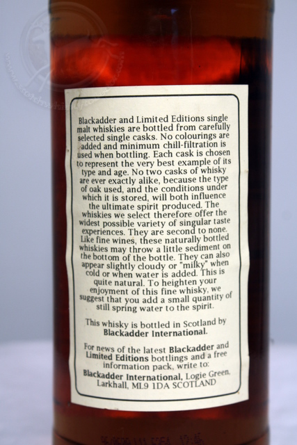 Blairfindy rear detailed image of bottle
