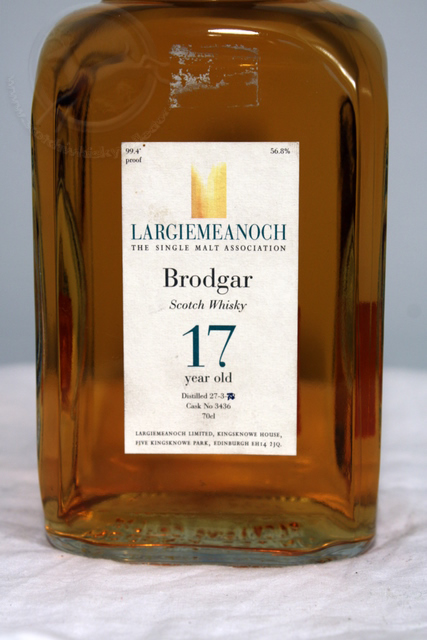 Brodgar front detailed image of bottle