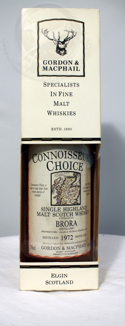 Brora 1972 box front image