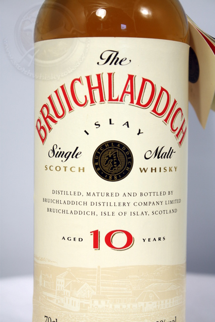 Bruichladdich front detailed image of bottle