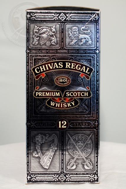 Chivas Regal box front image