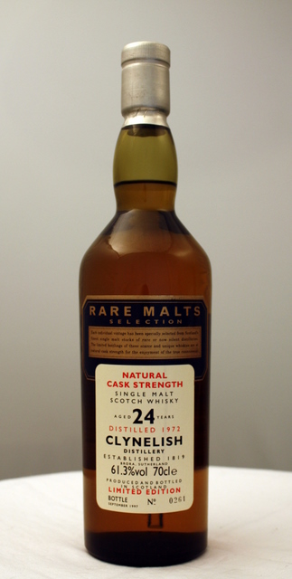 Clynelish 1972 front image