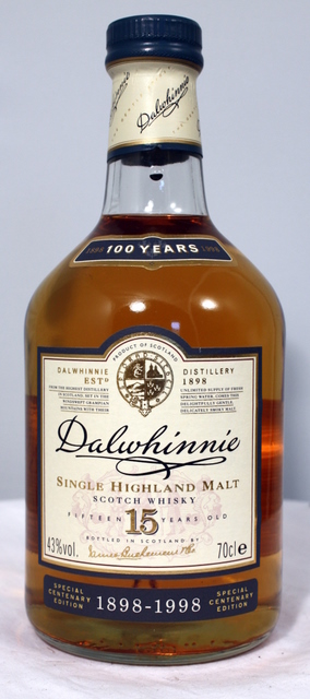 Dalwhinnie Centenary Edition front image