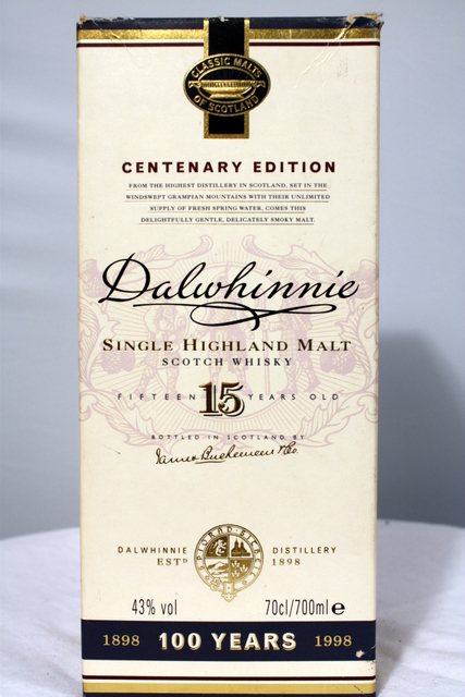 Dalwhinnie Centenary Edition box front image