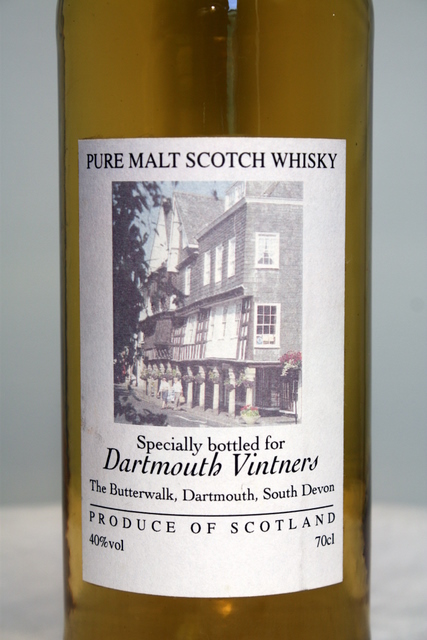Pure Malt Scotch Whisky front detailed image of bottle