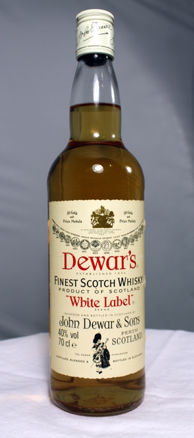 Dewars White Label front image