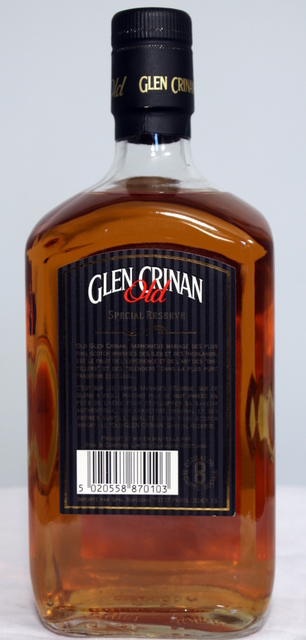 Glen Crinan Special Reserve image of bottle