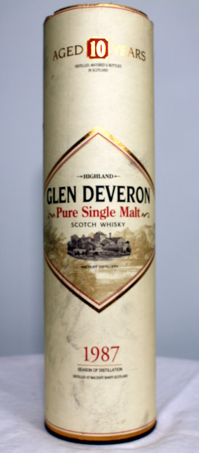 Glen Deveron 1987 box front image