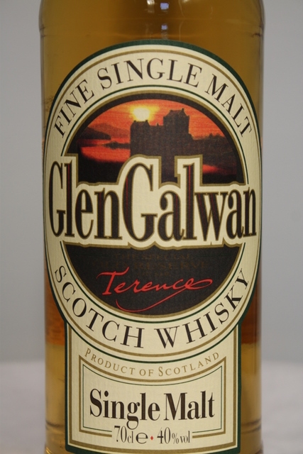 Glen Galwan front detailed image of bottle
