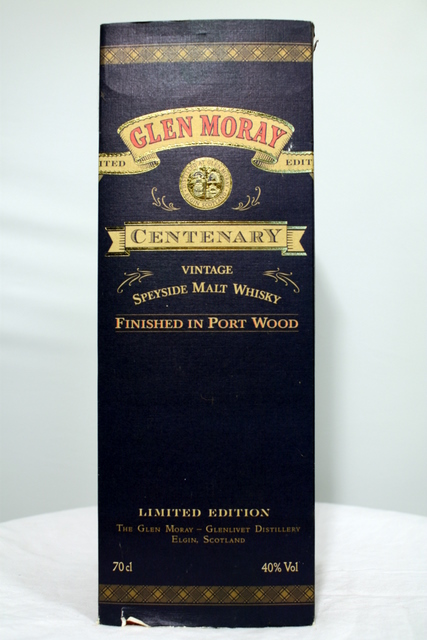 Glen Moray Centenary box front image