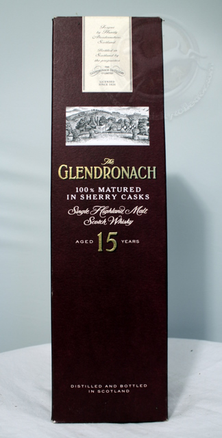 Glendronach box front image