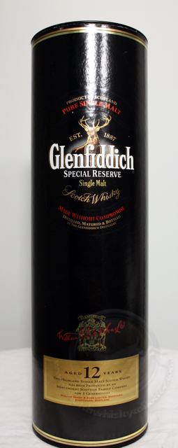 Glenfiddich Special Reserve box front image