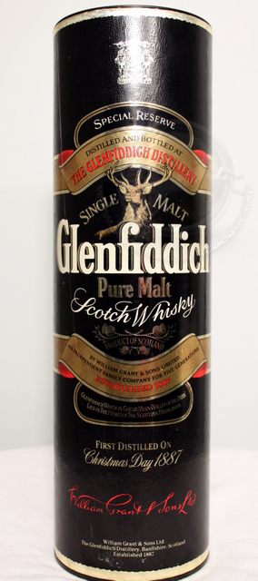 Glenfiddich Special Old Reserve box front image