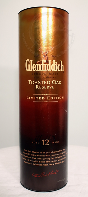 Glenfiddich Toasted Oak Reserve box front image