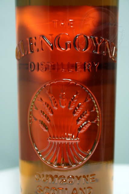 Glengoyne 21 rear detailed image of bottle