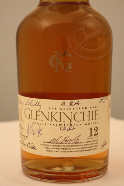 Glenkinchie 12 front detailed image of bottle