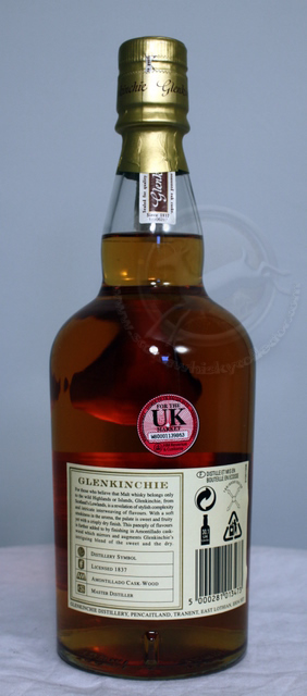 Glenkinchie 1989 image of bottle