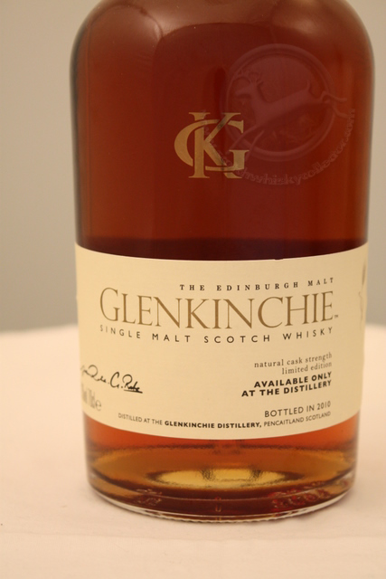 Glenkinchie Limited Edition front detailed image of bottle
